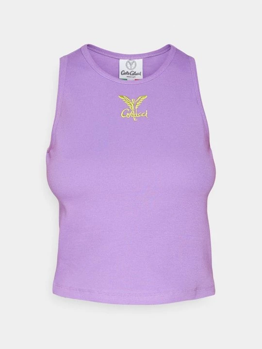 Foto van product T-shirt basic Carlo Colucci lila