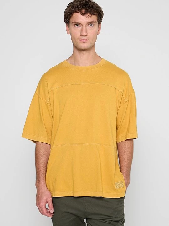 Foto van product T-shirt basic Champion mosterdgeel