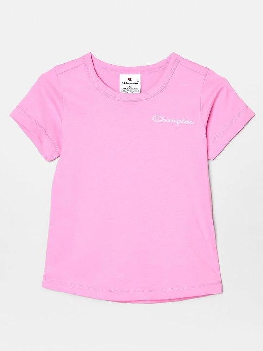 Foto van product T-shirt basic Champion roze
