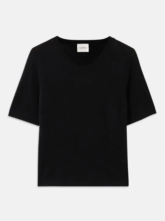 Foto van product T-shirt basic Closed zwart
