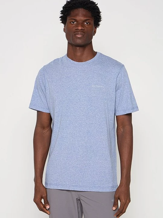Foto van product T-shirt basic Columbia blauw