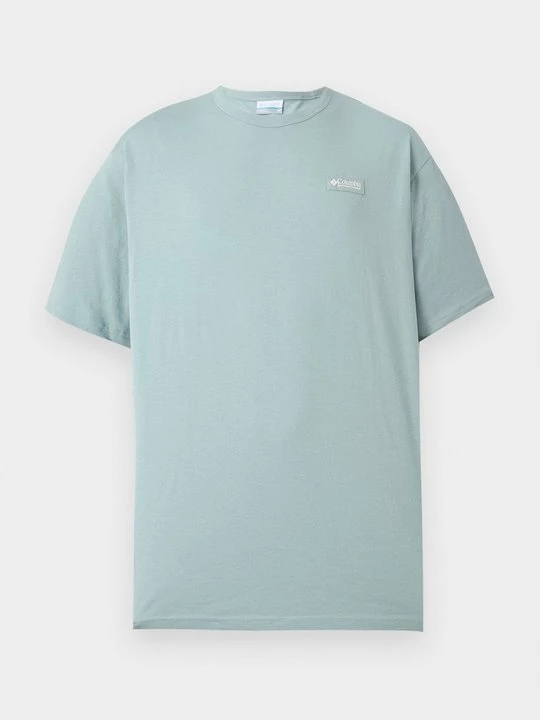 Foto van product T-shirt basic Columbia lichtblauw