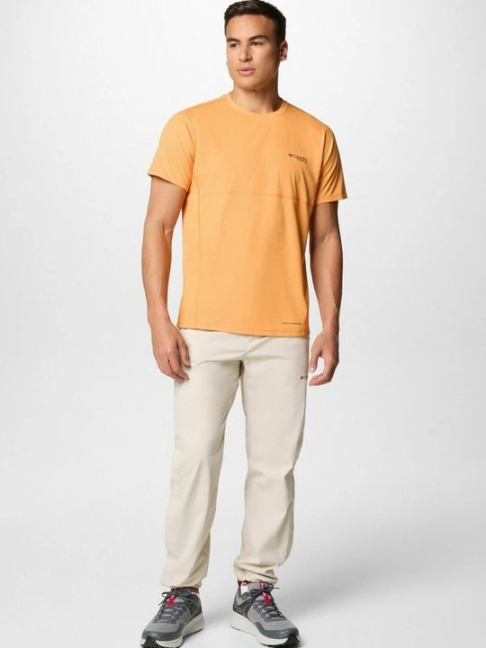 Foto van product T-shirt basic Columbia oranje