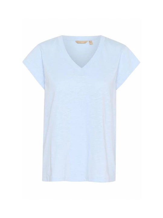 Foto van product T-shirt basic Culture lichtblauw