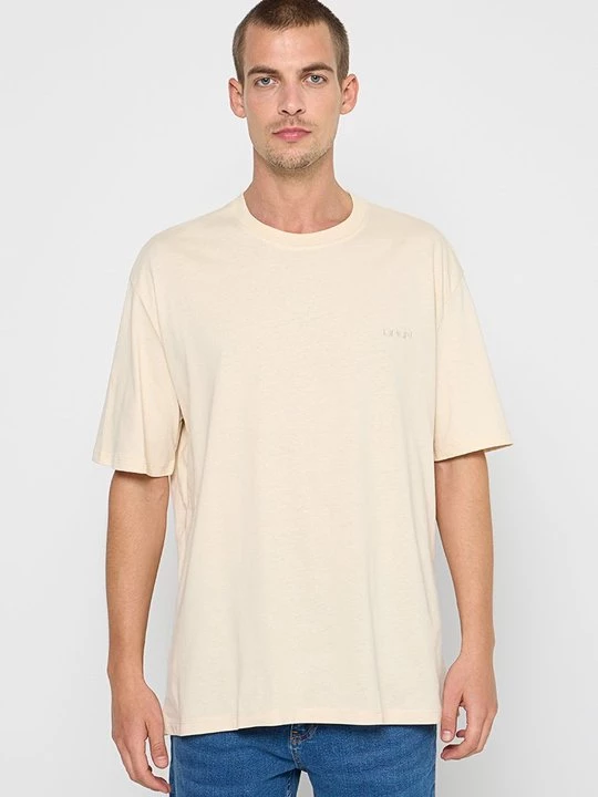 Foto van product T-shirt basic DeFacto beżowy