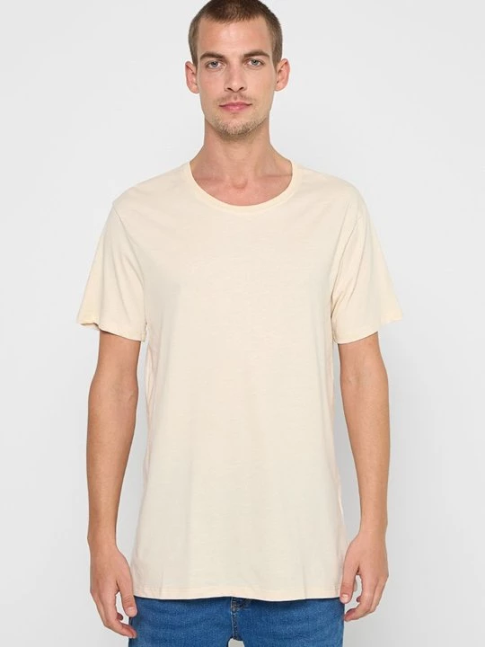 Foto van product T-shirt basic DeFacto beżowy