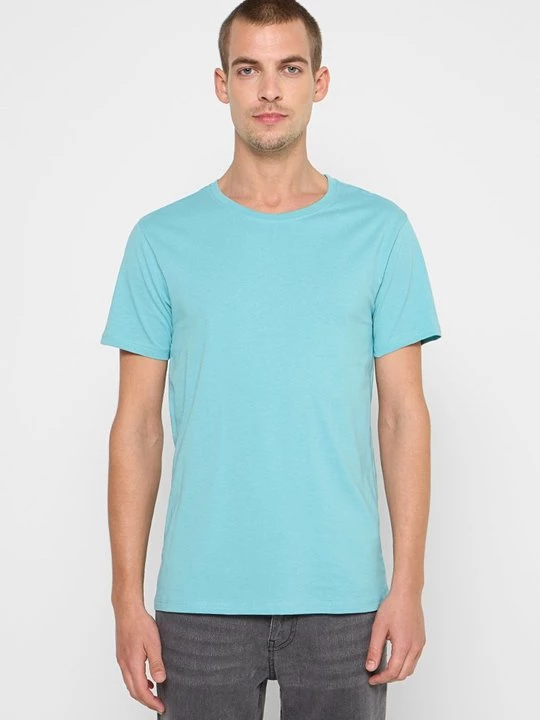 Foto van product T-shirt basic DeFacto donkerblauw