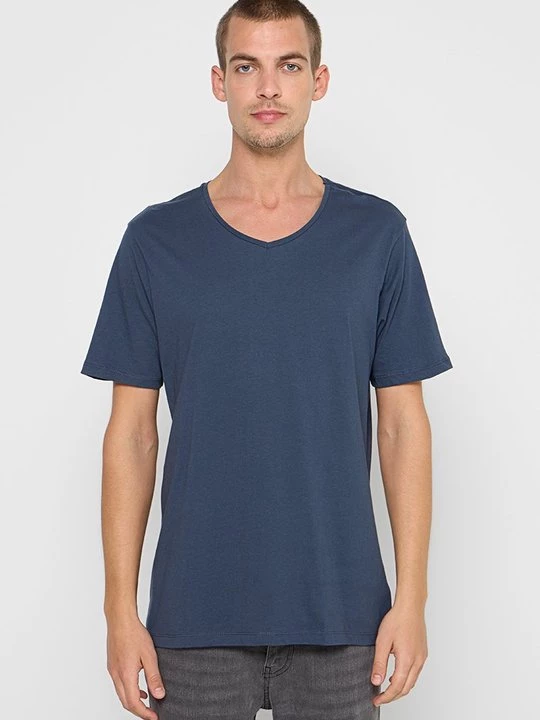 Foto van product T-shirt basic DeFacto koningsblauw