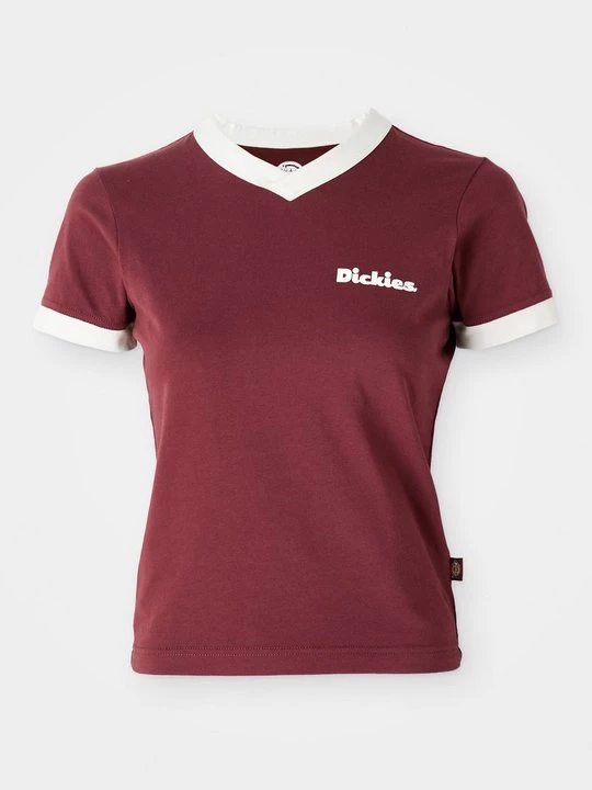 Foto van product T-shirt basic Dickies bordeauxrood