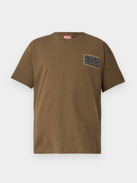 Foto van product T-shirt basic Diesel bruin