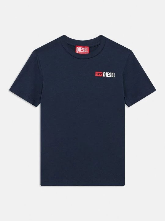 Foto van product T-shirt basic Diesel donkerblauw
