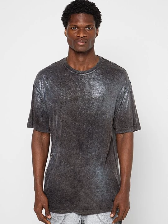 Foto van product T-shirt basic Diesel donkergrijs