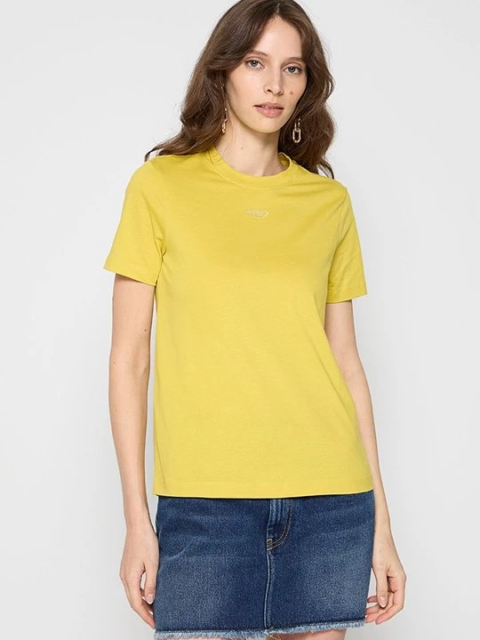 Foto van product T-shirt basic Diesel geel