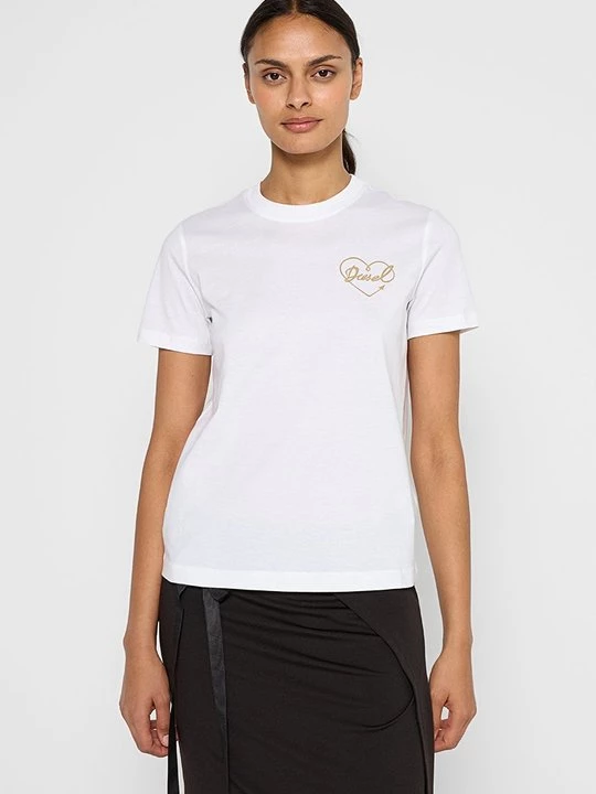 Foto van product T-shirt basic Diesel wit