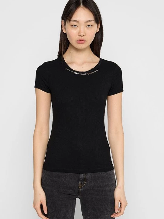 Foto van product T-shirt basic Diesel zwart