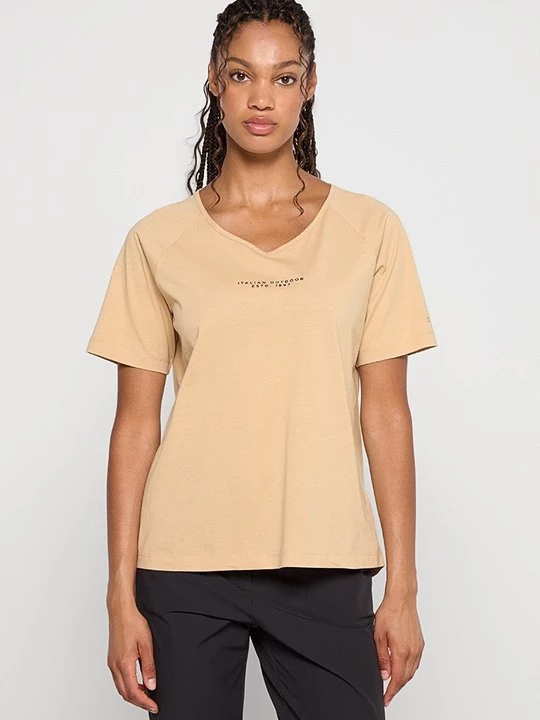 Foto van product T-shirt basic Dolomite beżowy