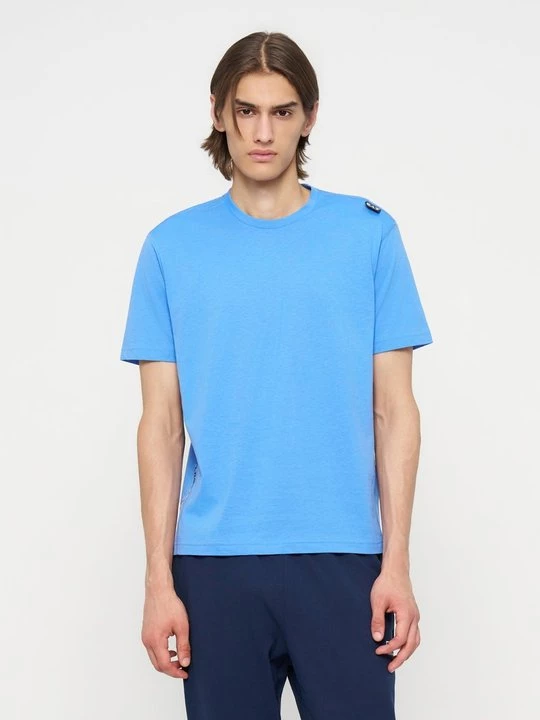 Foto van product T-shirt basic EA7 Emporio Armani lichtblauw