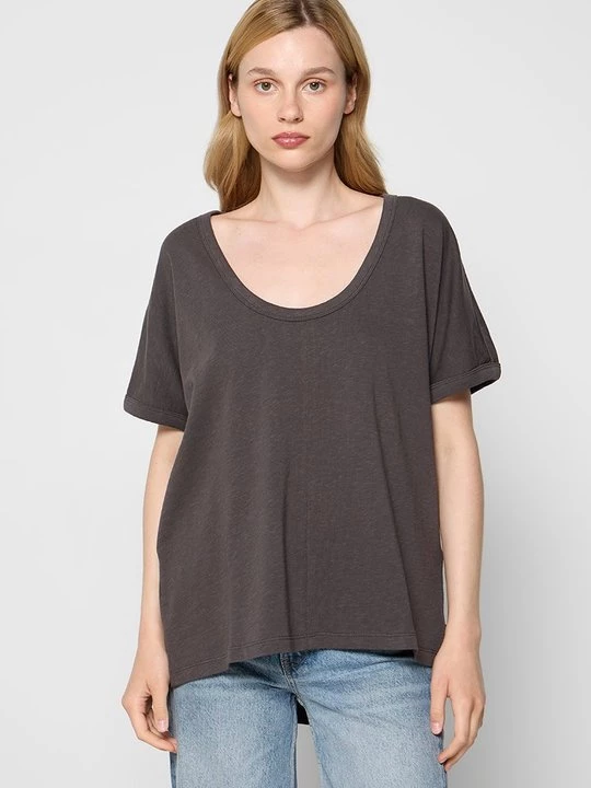 Foto van product T-shirt basic ECOALF grijs