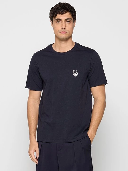 Foto van product T-shirt basic Emporio Armani blauw