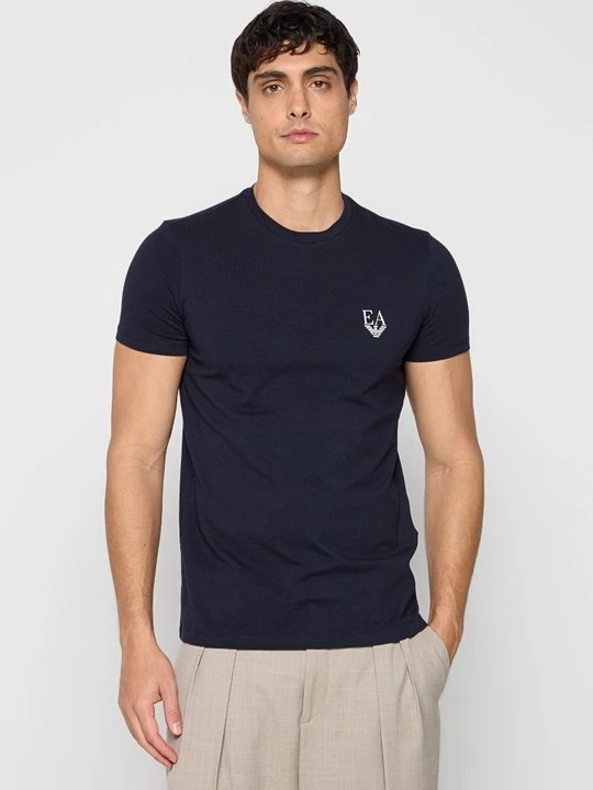 Foto van product T-shirt basic Emporio Armani blauw