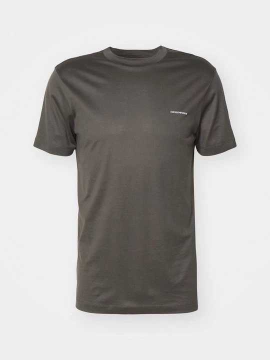 Foto van product T-shirt basic Emporio Armani donkergroen