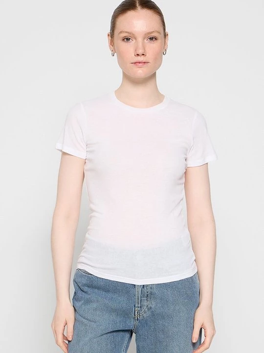 Foto van product T-shirt basic Envii wit
