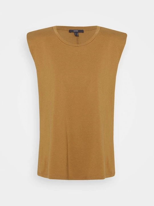 Foto van product T-shirt basic Esprit lichtbruin