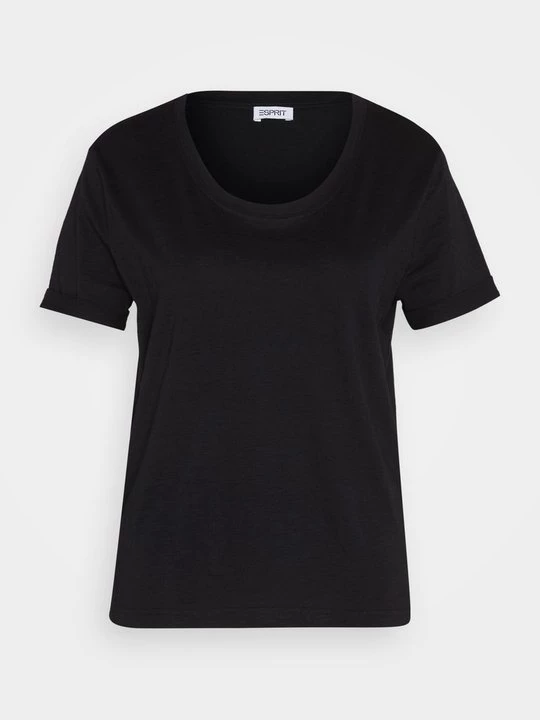 Foto van product T-shirt basic Esprit zwart