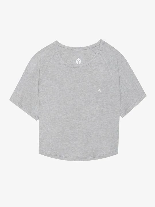 Foto van product T-shirt basic Even&Odd Active By Zalando lichtgrijs