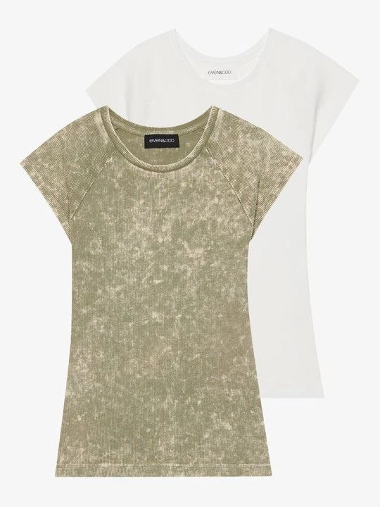 Foto van product T-shirt basic Even&Odd By Zalando olijfgroen