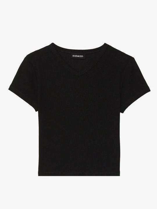 Foto van product T-shirt basic Even&Odd By Zalando zwart