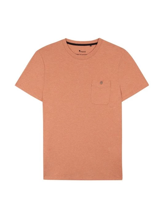 Foto van product T-shirt basic Faguo oranje