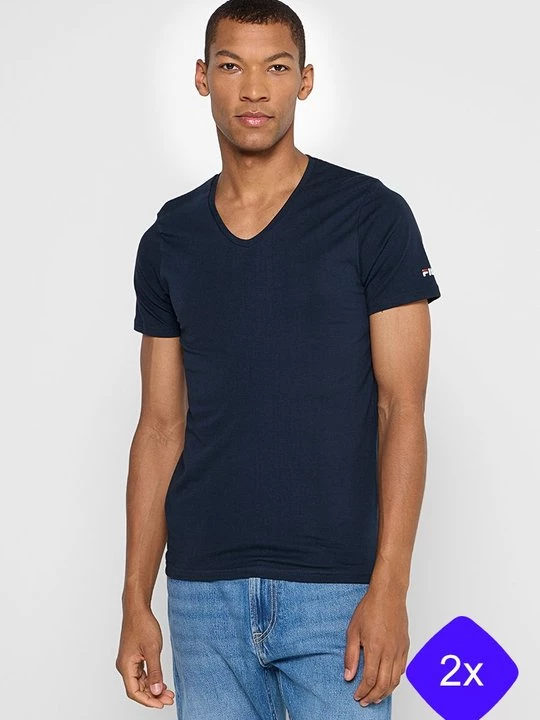 Foto van product T-shirt basic Fila blauw