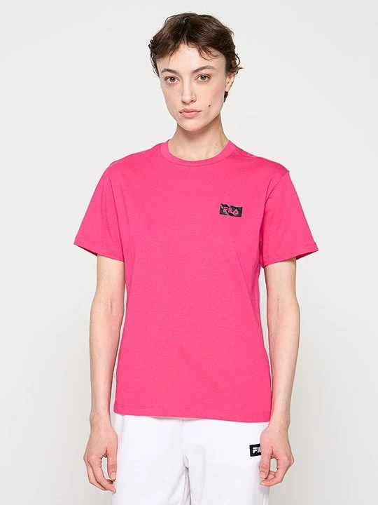 Foto van product T-shirt basic Fila donkerroze