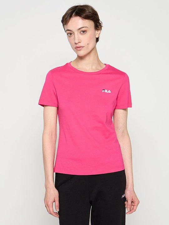 Foto van product T-shirt basic Fila gemêleerd roze