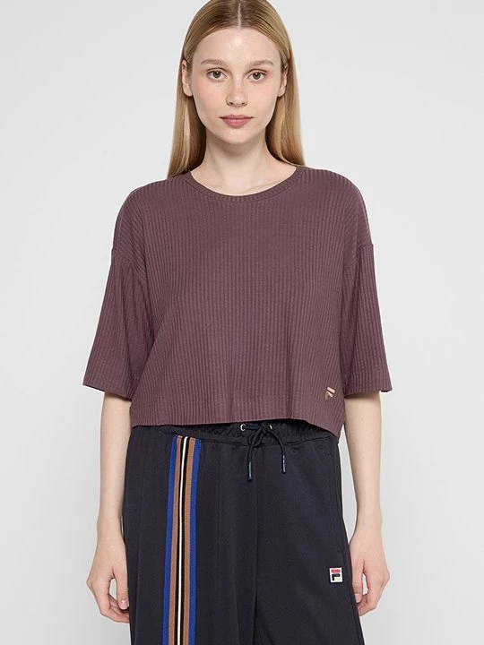 Foto van product T-shirt basic Fila mauve