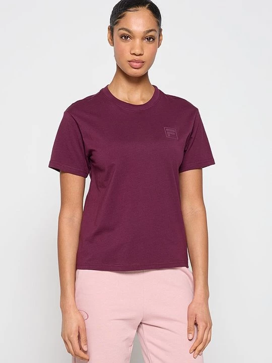 Foto van product T-shirt basic Fila paars
