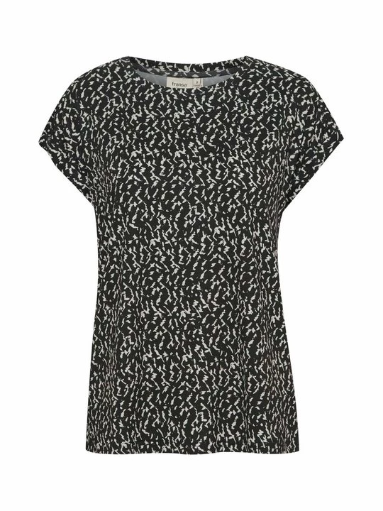 Foto van product T-shirt basic Fransa grijs