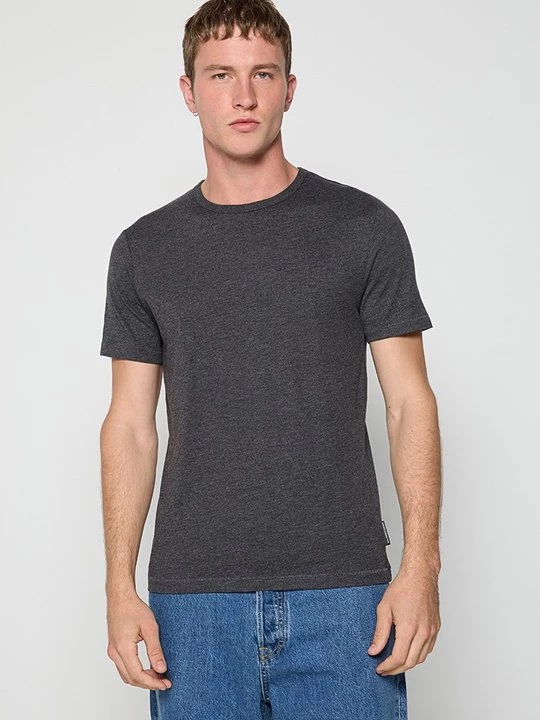 Foto van product T-shirt basic French Connection donkergrijs
