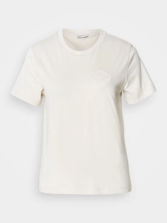 Foto van product T-shirt basic Gant beżowy