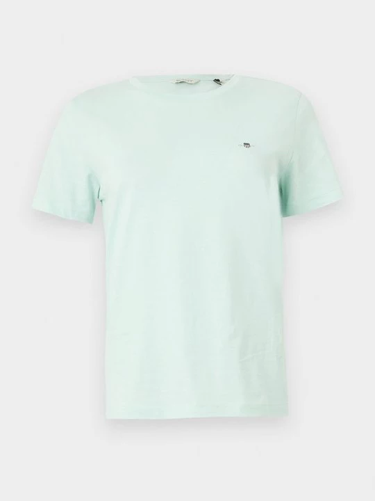 Foto van product T-shirt basic Gant lichtgroen