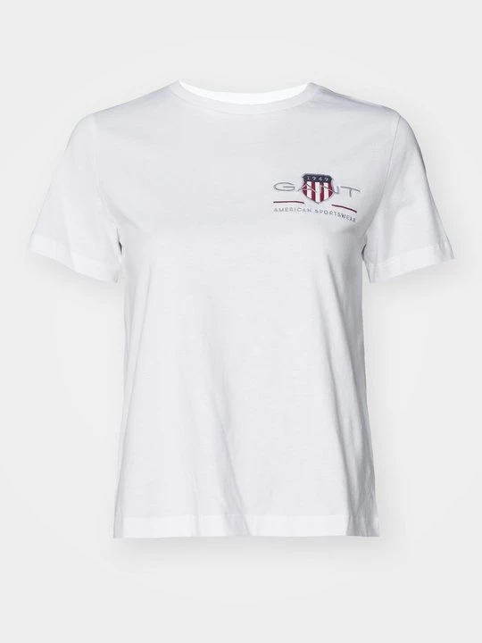 Foto van product T-shirt basic Gant wit