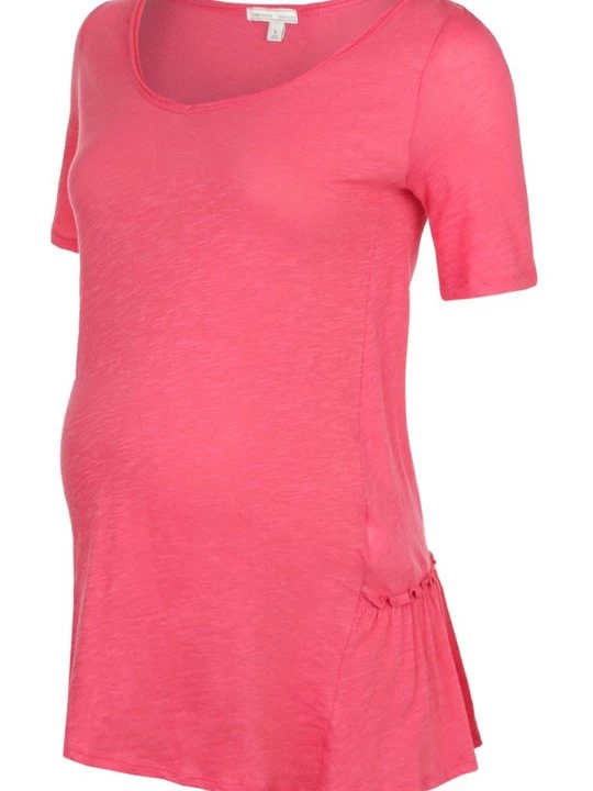 Foto van product T-shirt basic GAP koraalrood