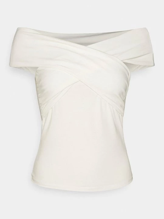 Foto van product T-shirt basic Gina Tricot crème