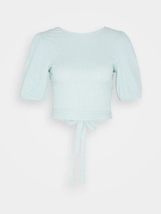 Foto van product T-shirt basic Gina Tricot mintgroen