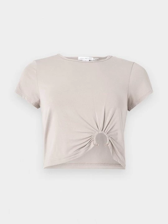 Foto van product T-shirt basic Good American zandkleur