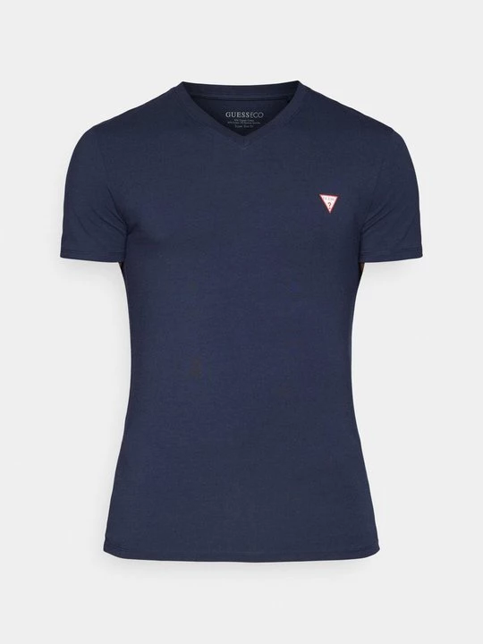 Foto van product T-shirt basic Guess donkerblauw