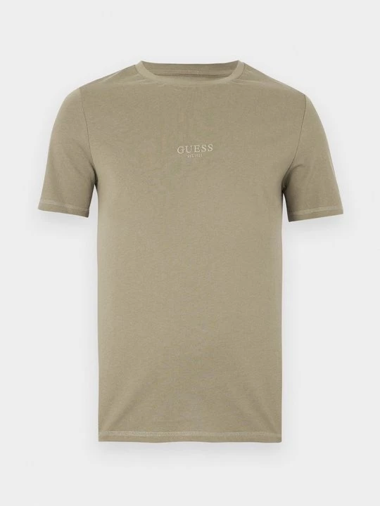 Foto van product T-shirt basic Guess olijfgroen