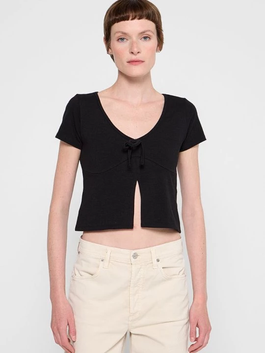 Foto van product T-shirt basic Hollister Co. zwart