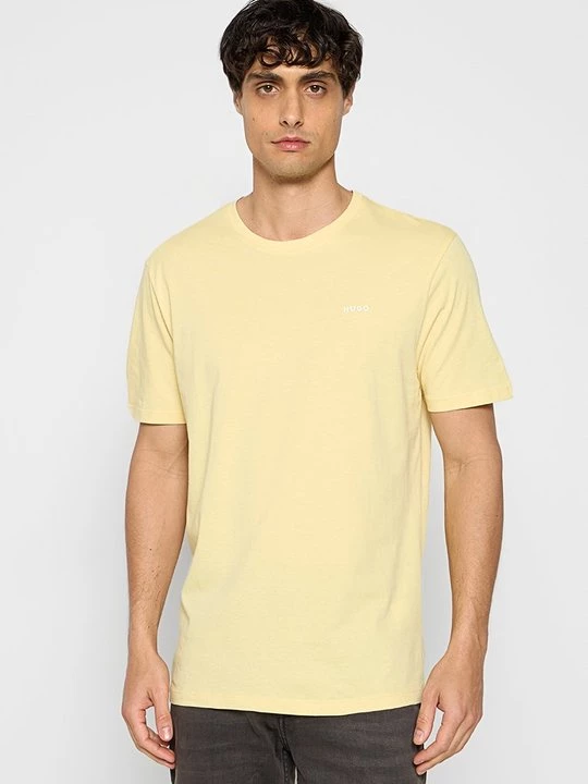 Foto van product T-shirt basic Hugo geel